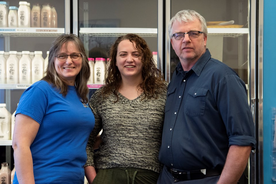 Wilma, Nicole and Jim. (Photo by Cynthia Vis from Sunny Creek Studio)