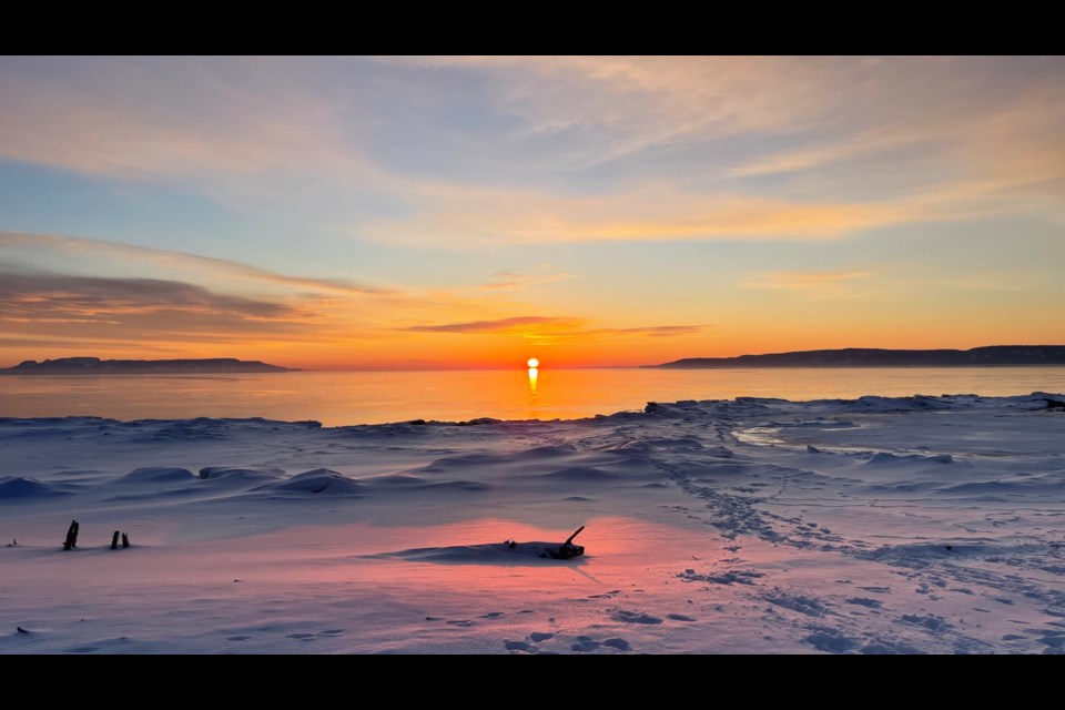 Morning sunrise at Sandy Beach. (Suzanne)