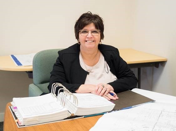 Francine Kotovich, president of Tomlinson Drafting Services.
