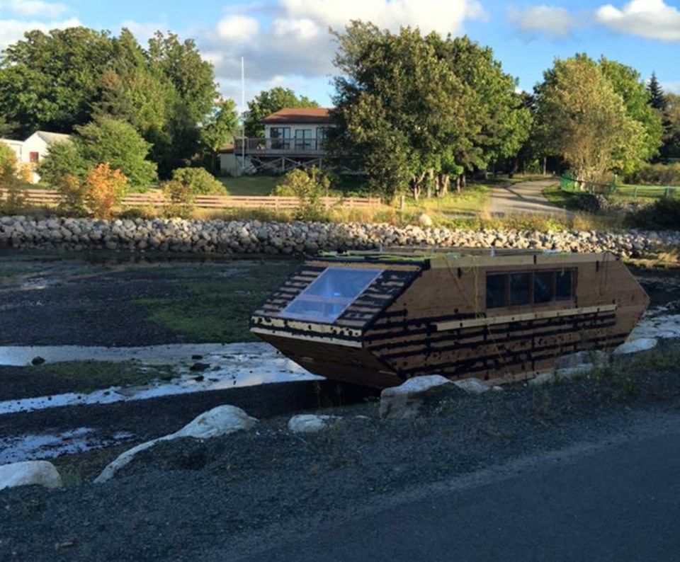 Houseboat Found in Ireland