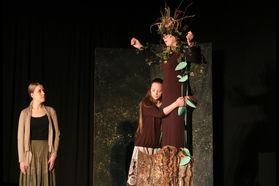 A scene from Tree of Happiness, written by Ashley Luoma and directed by Arley Henry. 
