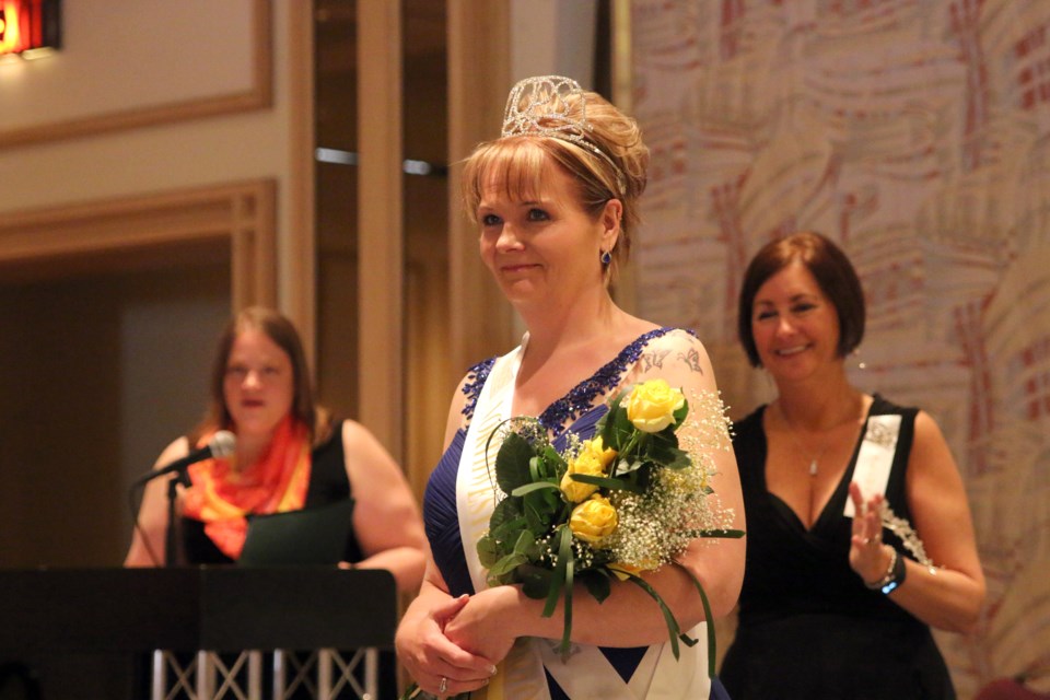 Jennifer Noyes, named the Northwestern Ontario 2016 Queen during a recognition rally in Thunder Bay, achieved her goal of losing 178 pounds over the last 10 years. 