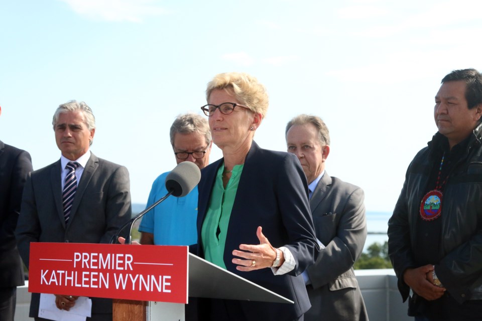 Premier Kathleen Wynne announced on Monday that the government will be moving forward with an all-season road to the Ring of Fire