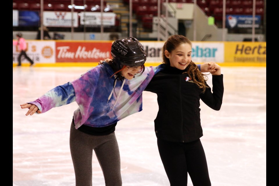 A free skate was held at the Fort William Gardens on Sunday as part of National Skating Day, joining free skates across the country to celebrate Canada's 150th anniversary. (Photos by Doug Diaczuk - Tbnewswatch.com). 