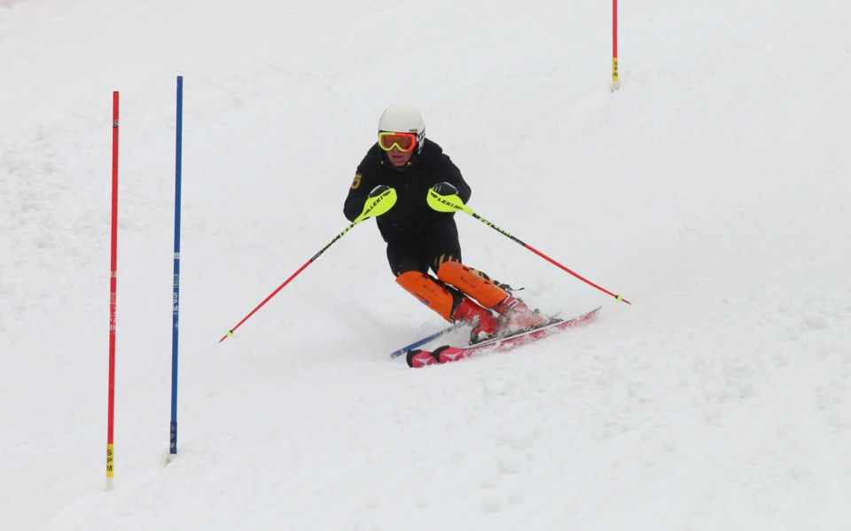 U-16 Alpine Skiing Practice