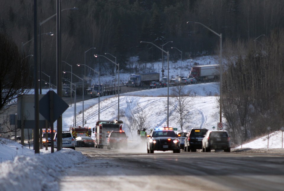 Highway 61 collision