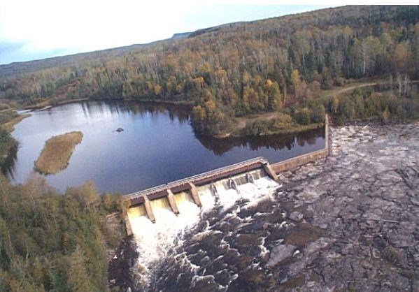 The Camp 43 Dam was built in 1959 for logging purposes