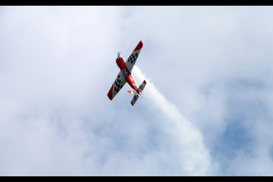 Aerial stunts were on display this weekend during the Lakehead Aeromodellers Air Fest RC Air Show. 
