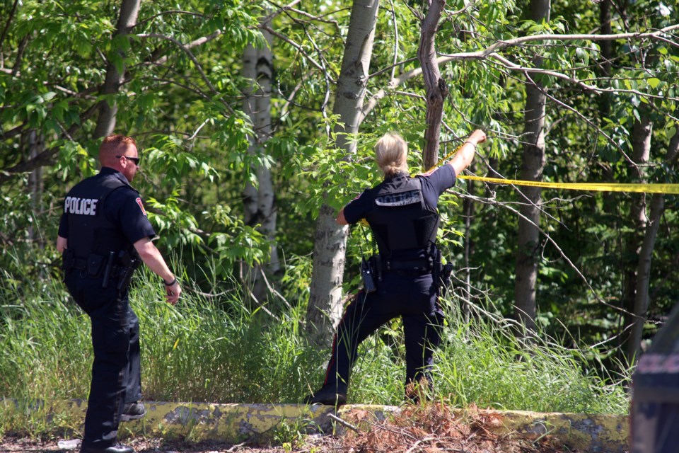 Police were called to the North Cumberland Street Bridge the afternoon of July 5, 2017 where Kevin Roundhead was found unresponsive. (File). 