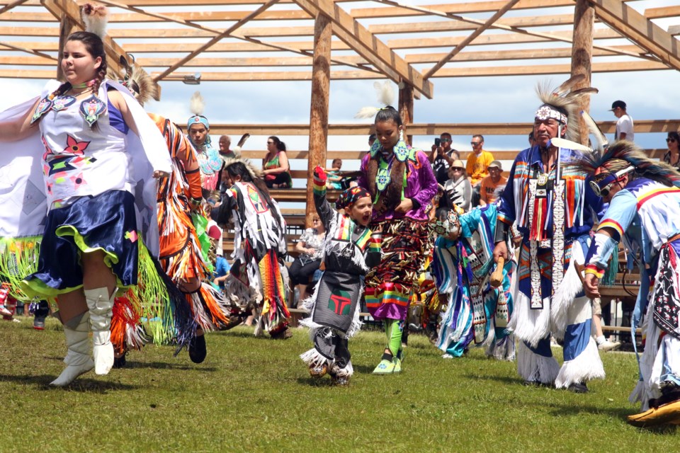 The three-day Powwow celebrating the beat of the nation wrapped up on Sunday at Mount McKay.  