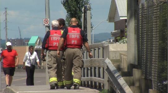Fire Rescue on Bridge