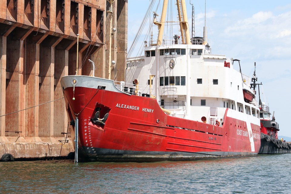 The former Coast Guard icebreaker Alexander Henry has completed its journey home to Thunder Bay from southern Ontario (Leith Dunick, tbnewswatch.com). 