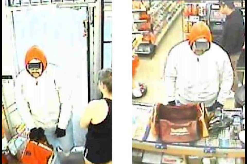 This suspect is wanted in conjunction with a knifepoint robbery at Alley's Corner Variety on Franklin Street on Sunday, June 11, 2017 (submitted). 