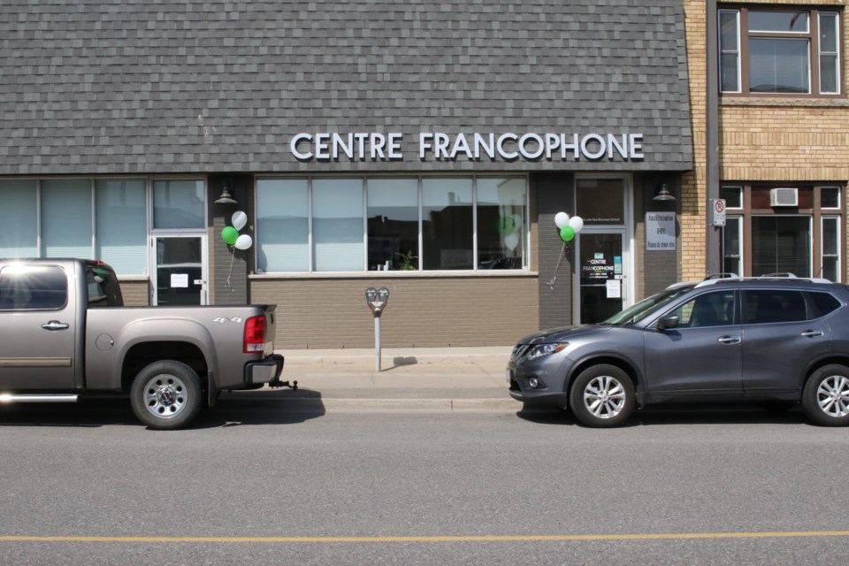 The new Francophone Centre on Van Norman Street.