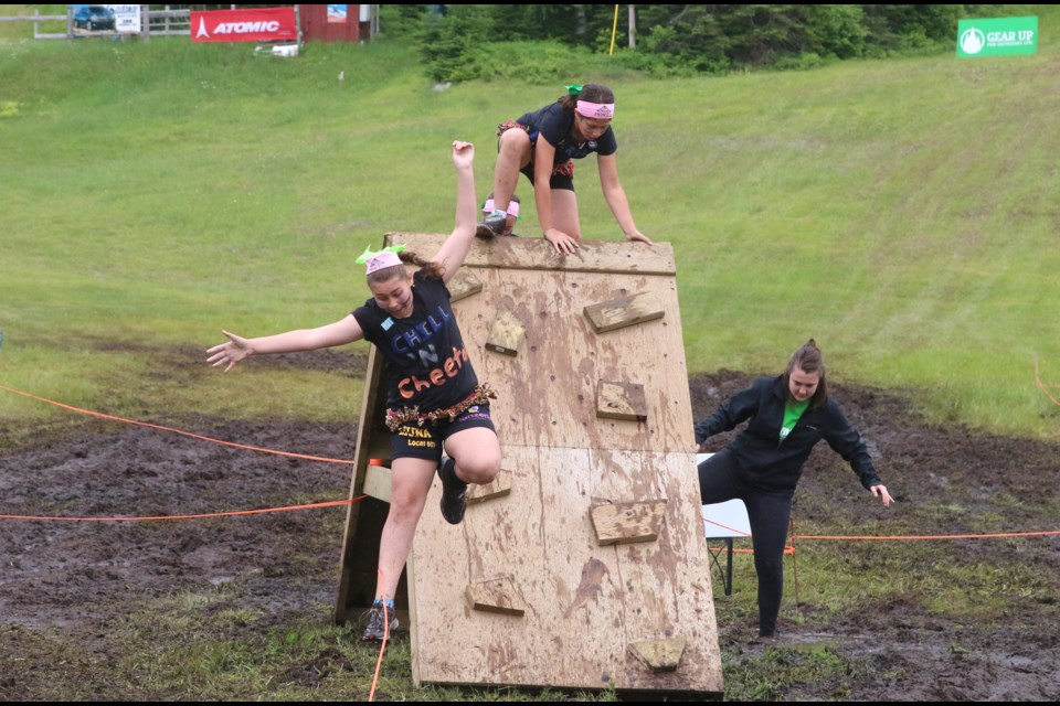 More than 450 kids took part in the inaugural Little Muckers mud run at Mount Baldy Ski Area in support of Camp Quality. 