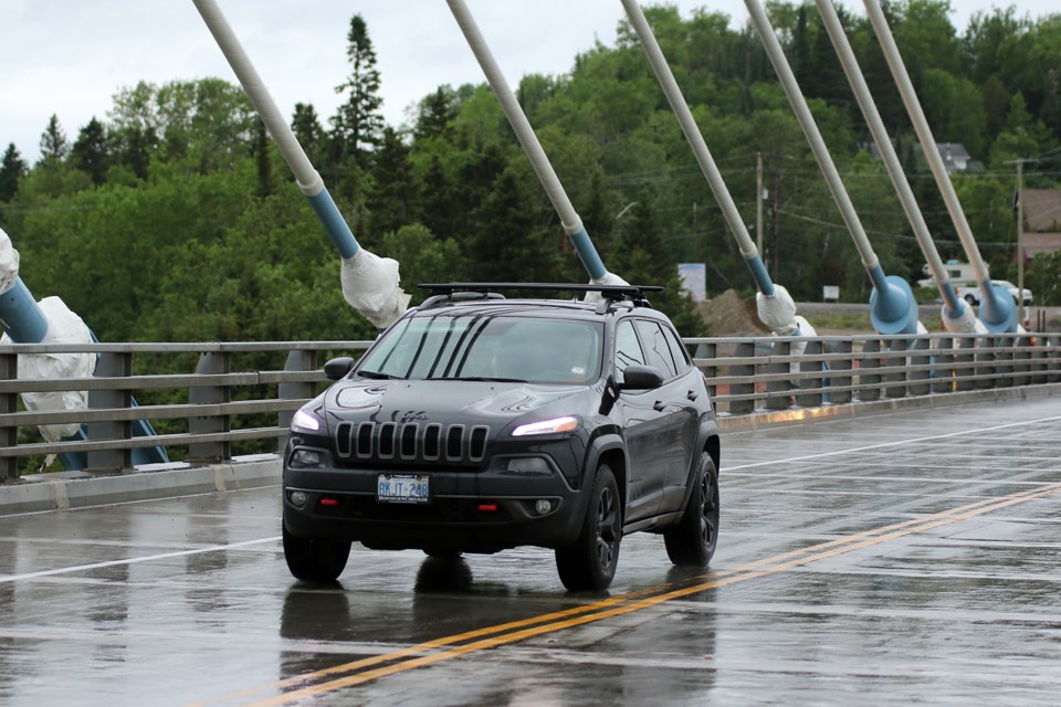 Nipigon River Bridge Car