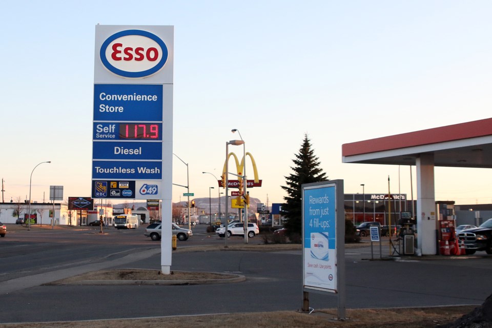 Gas Price Esso
