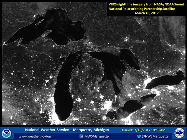 Great Lakes at Night