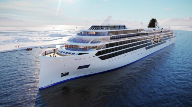 This is a rendering of the Octantis (Viking Cruises)