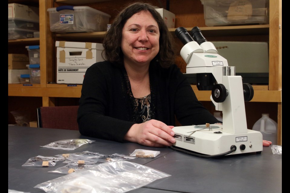 Tamara Varney, an associate professor in the anthropology department at Lakehead University, is working with a new technology to determine the source of lead contamination in 18th century Royal Navy sailors. 