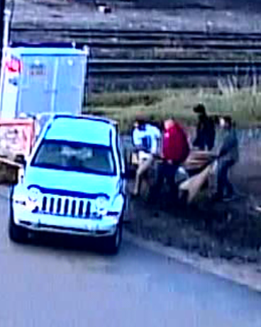 OPP have released four photos of the suspects who broke into a Hudson lumber mill Saturday.
