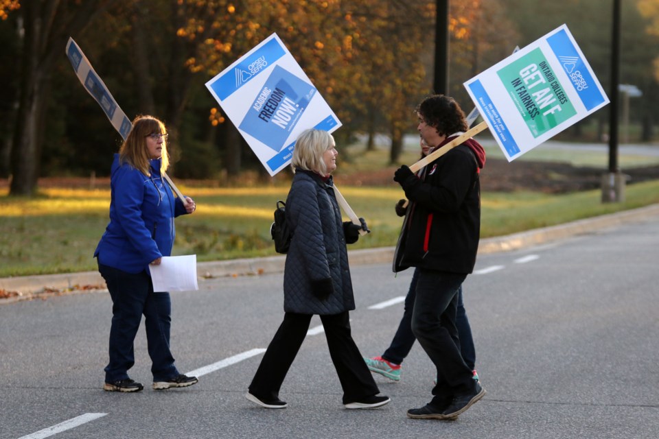 Confederation College Strike