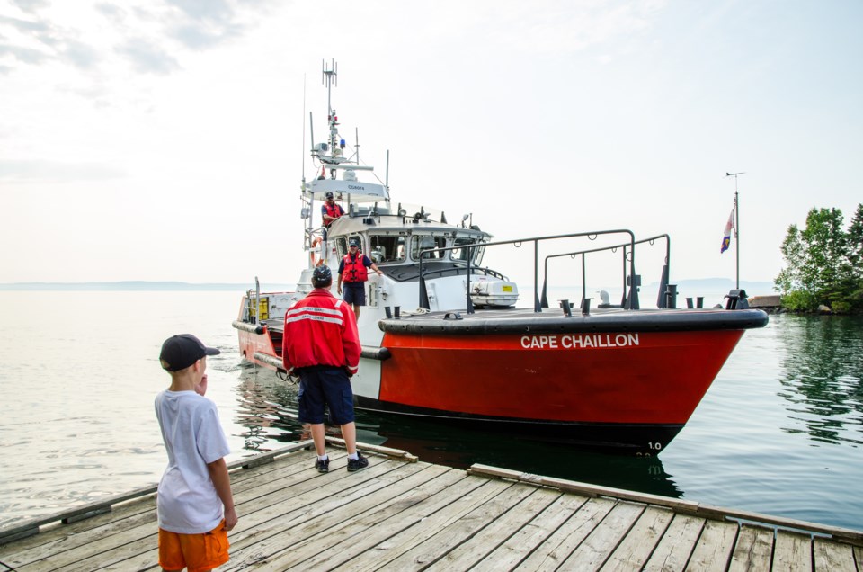 Cape Chaillon, Cdn Coast Guard