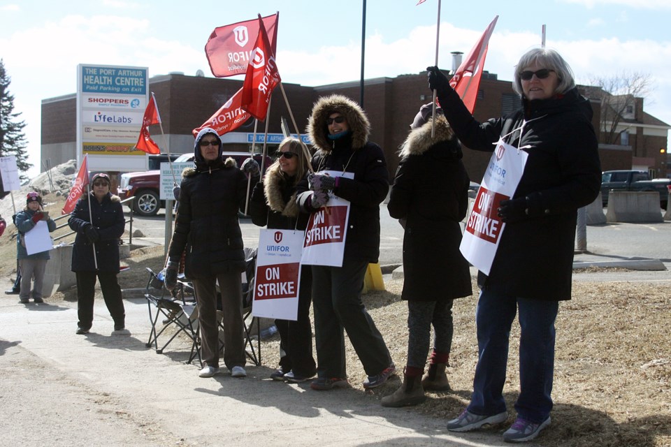 PA Health Centre strike