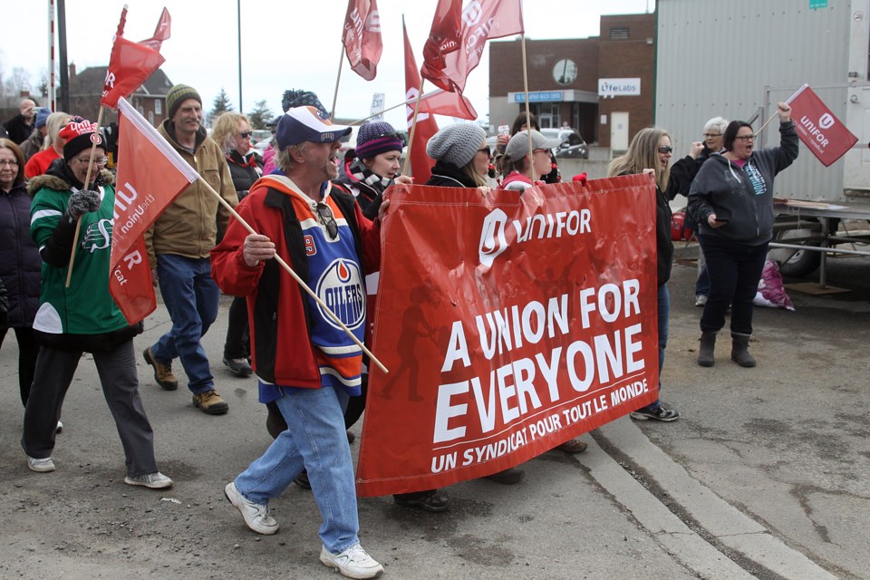 Unifor rally