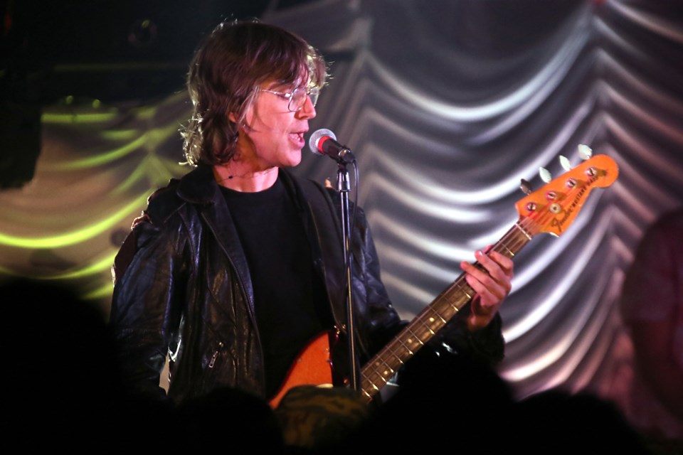 Sloan's Chris Murphy performs on Wednesday, April 4, 2018 at Crocks in Thunder Bay. (Leith Dunick, tbnewswatch.com)