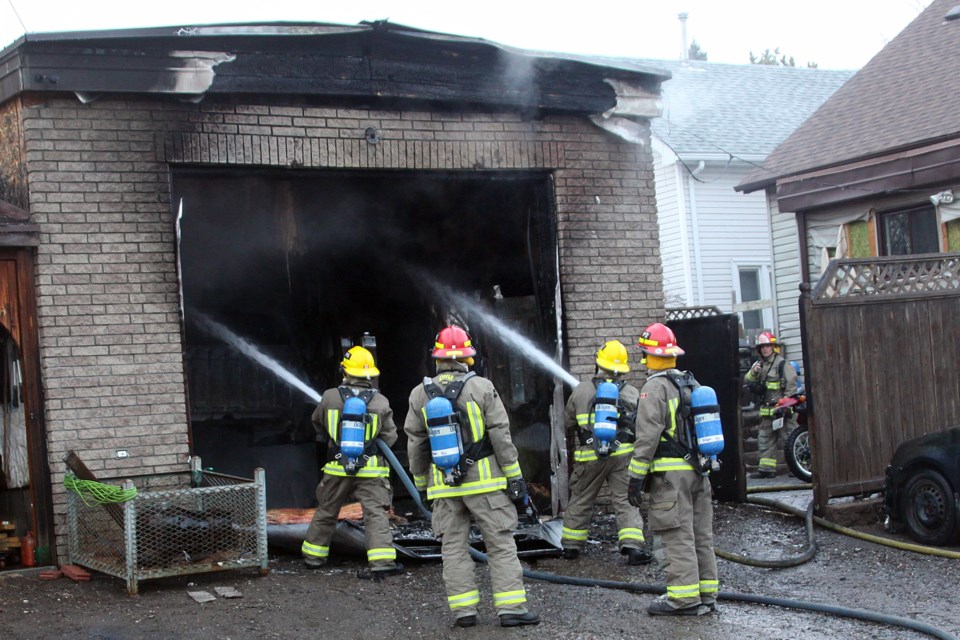 Windemere garage fire