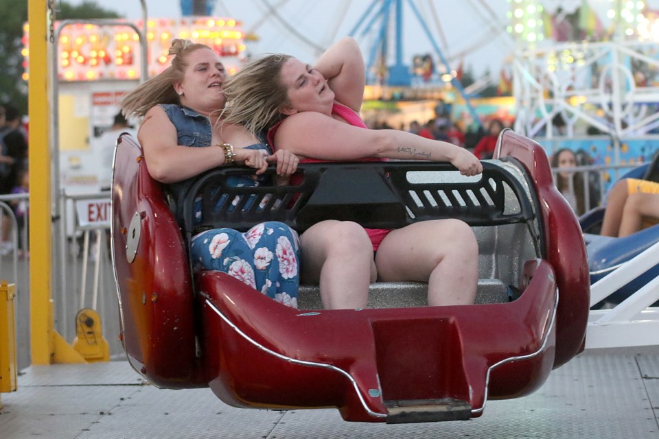 Crowds flocked the CLE grounds on Sunday, Aug. 12, 2018 for the final day of the annual summer fair. (Leith Dunick, tbnewswatch.com)