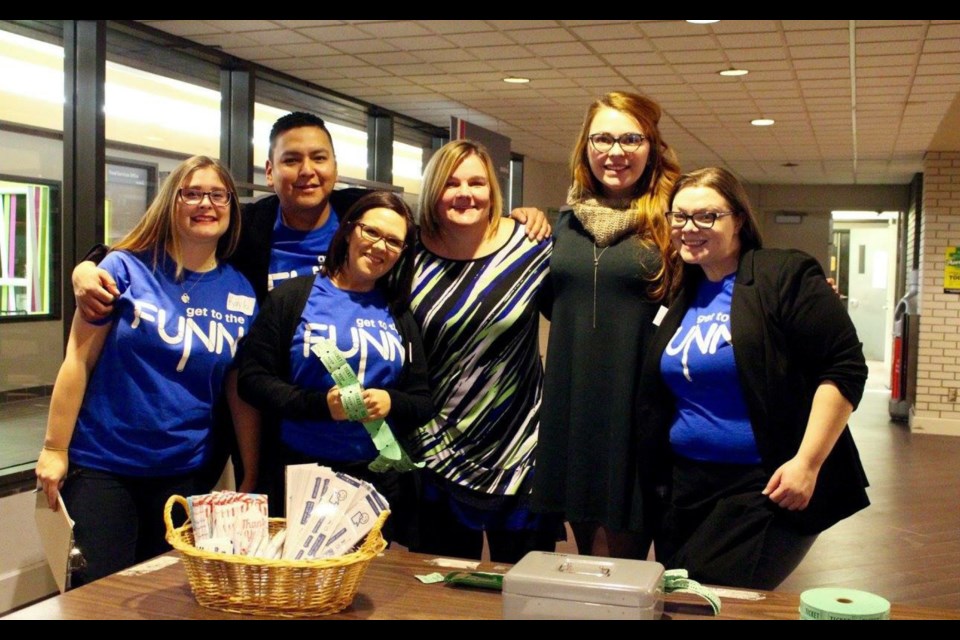 Part-time faculty member Kristina Baraskewich, second from right, gets great satisfaction from the lasting impact her teaching has on students’ futures