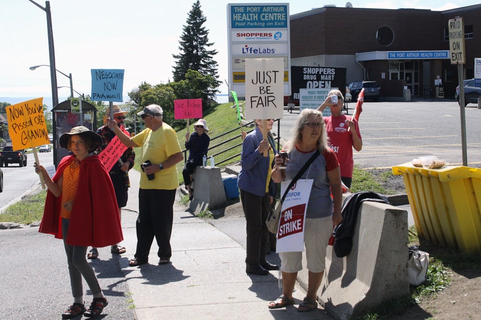 Health Centre strike