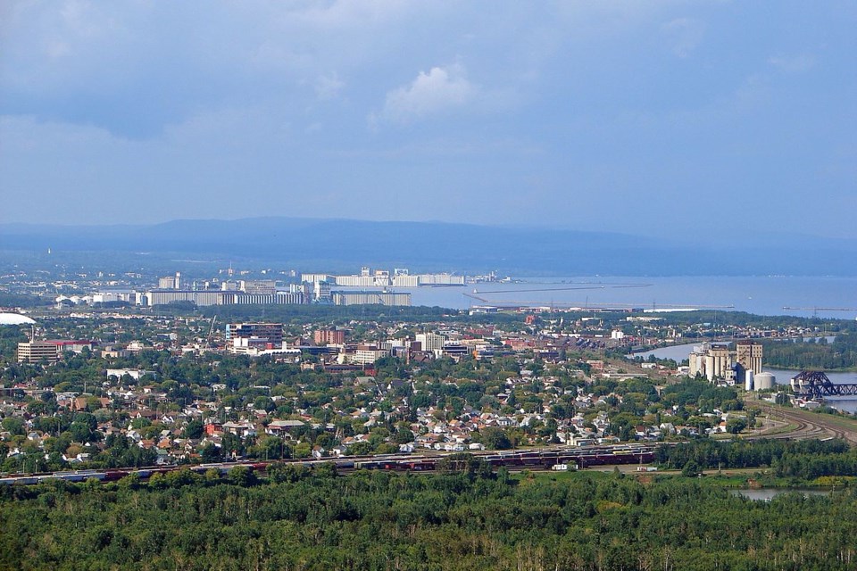 Thunder Bay from Mt McKay