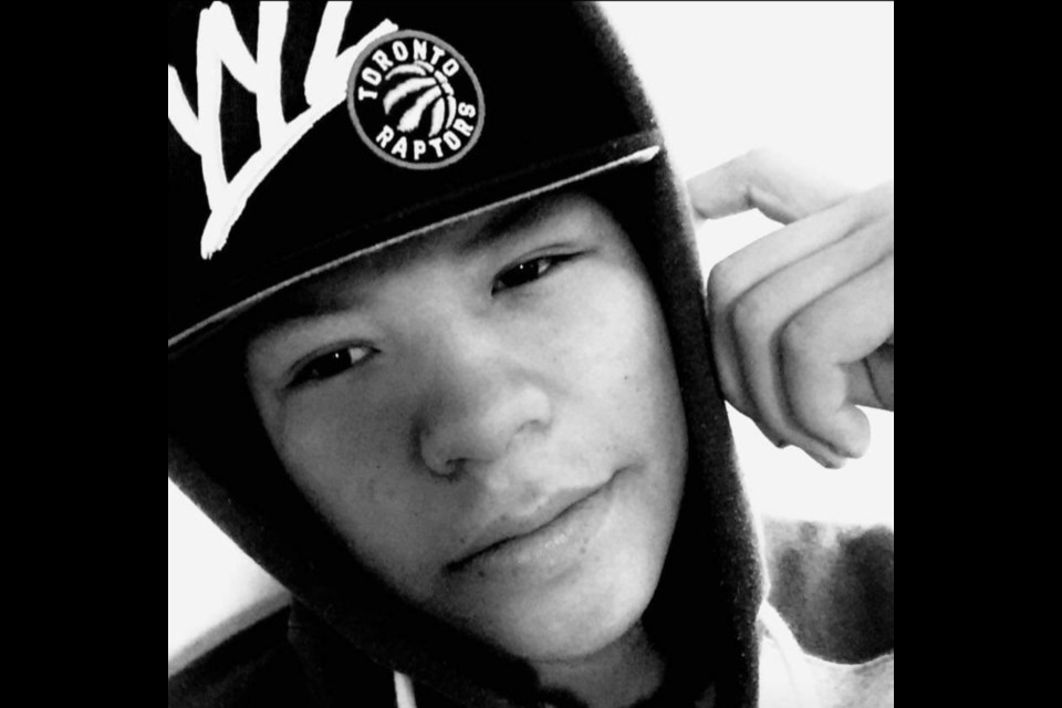 Braiden Jacob, 17, of Webequie First Nation was in Thunder Bay for counselling services. He was reported missing on Dec. 6, 2018 and his body was found in Chapples Park on Dec. 9, 2018. (File). 