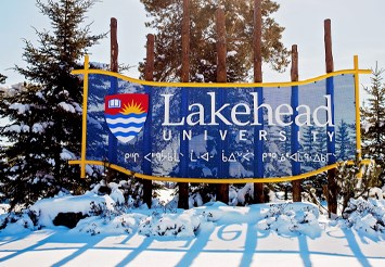 Lakehead University winter
