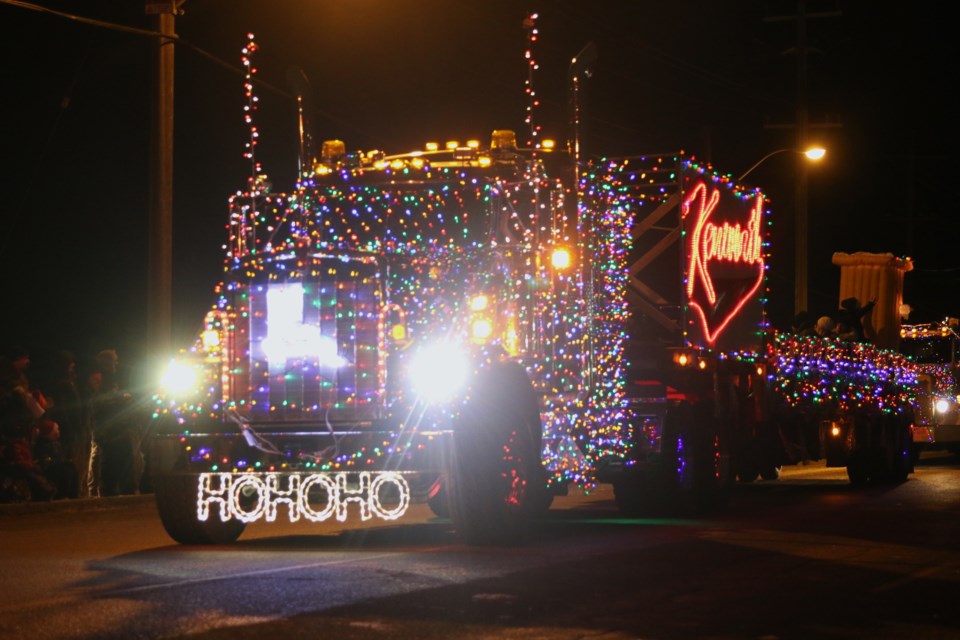 The 20th annual Parade of Lights lit up the night sky on Saturday. (Photos by Doug Diaczuk - Tbnewswatch.com). 