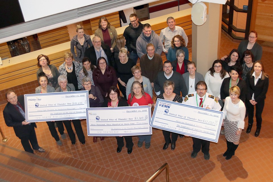 City United Way Cheques