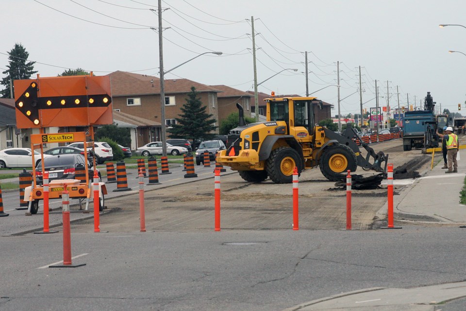 Arthur Street construction