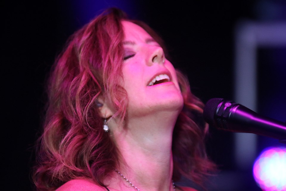 Sarah McLachlan closed out Day 2 of the 2018 Thunder Bay Blues Festival on Saturday, July 7, 2018. (Leith Dunick, tbnewswatch.com)