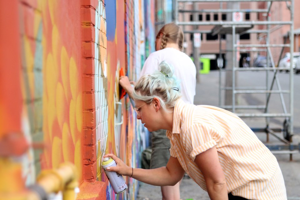 Lora Northway, the youth outreach coordinator with Definitely Superior Art Gallery, said the Cooke Street Project has been ongoing for the past four years. 