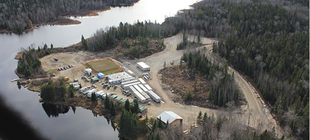 The Hammond Reef camp site (www.canadianmalartic.com)