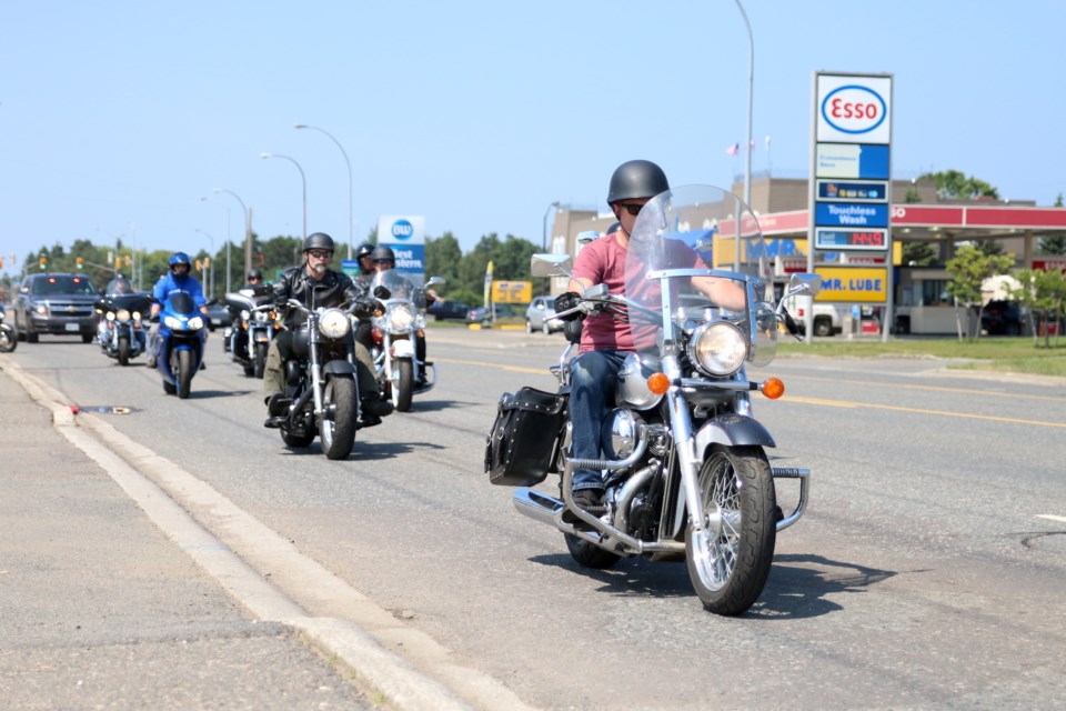 More than 250 motorcyclists participated in the second Annual MADD Memorial Ride on Sunday. (Photos by Doug Diaczuk - Tbnewswatch.com). 