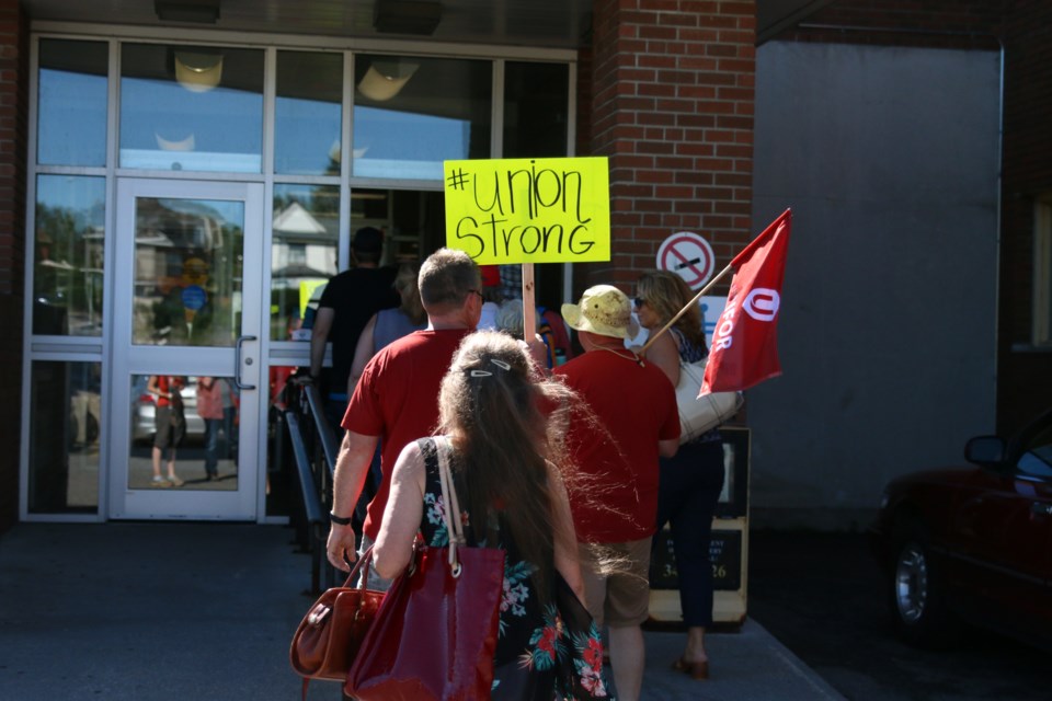 The Port Arthur Health Centre strike, which began in early April, has lasted more than 100 days. (tbnewswatch file photograph)