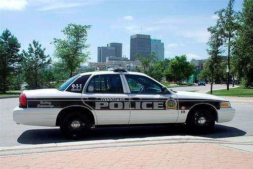 Winnipeg police cruiser