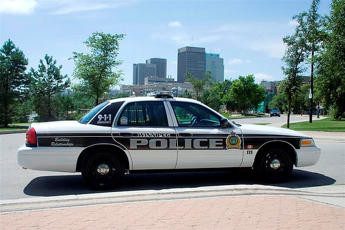 Winnipeg police cruiser