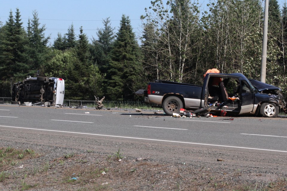 Golf Links - Harbour Expressway crash