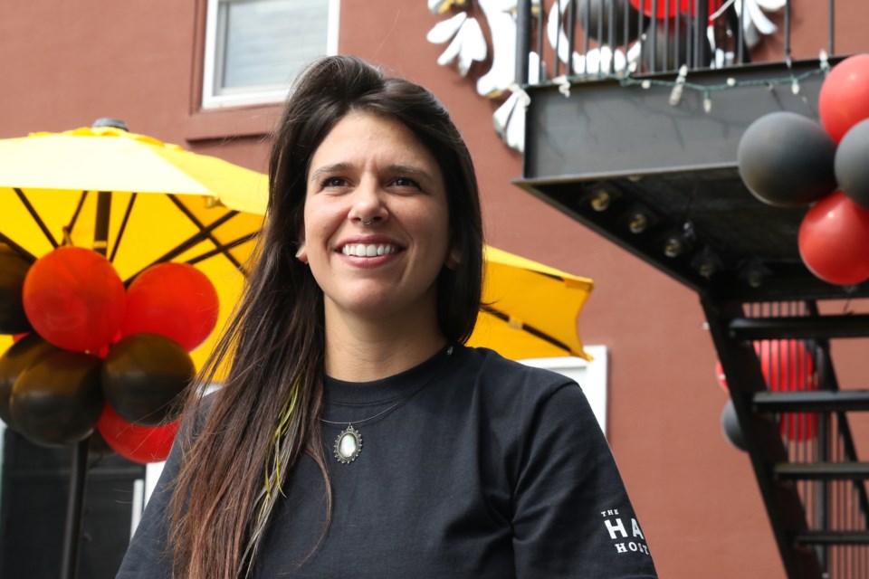 Haven Hostel manager Holly Watson was inspired by her travelling in Europe and South America to help her envision Thunder Bay's first downtown hostel. (Michael Charlebois, tbnewswatch)