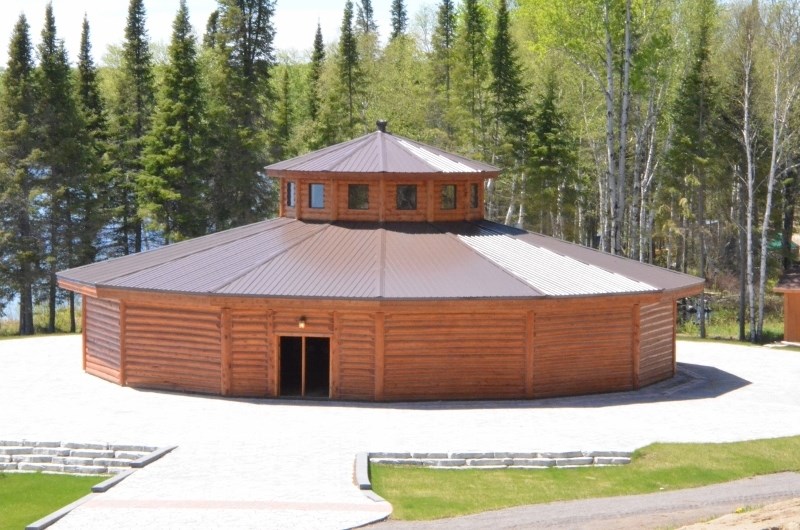 The Roundhouse at Lac des Mille Lacs First Nation (LDML First Nation photo)